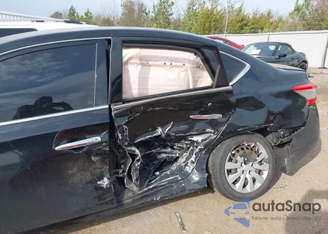 2015 Nissan Sentra Sv z USA, uszkodzony, nr VIN 3N1AB7AP8FL672406